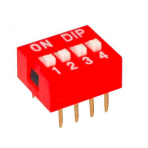 Dip Switch 4 Pin DS1040